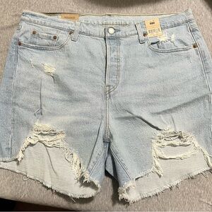 501® ORIGINAL HIGH RISE WOMEN'S SHORTS (PLUS SIZE)